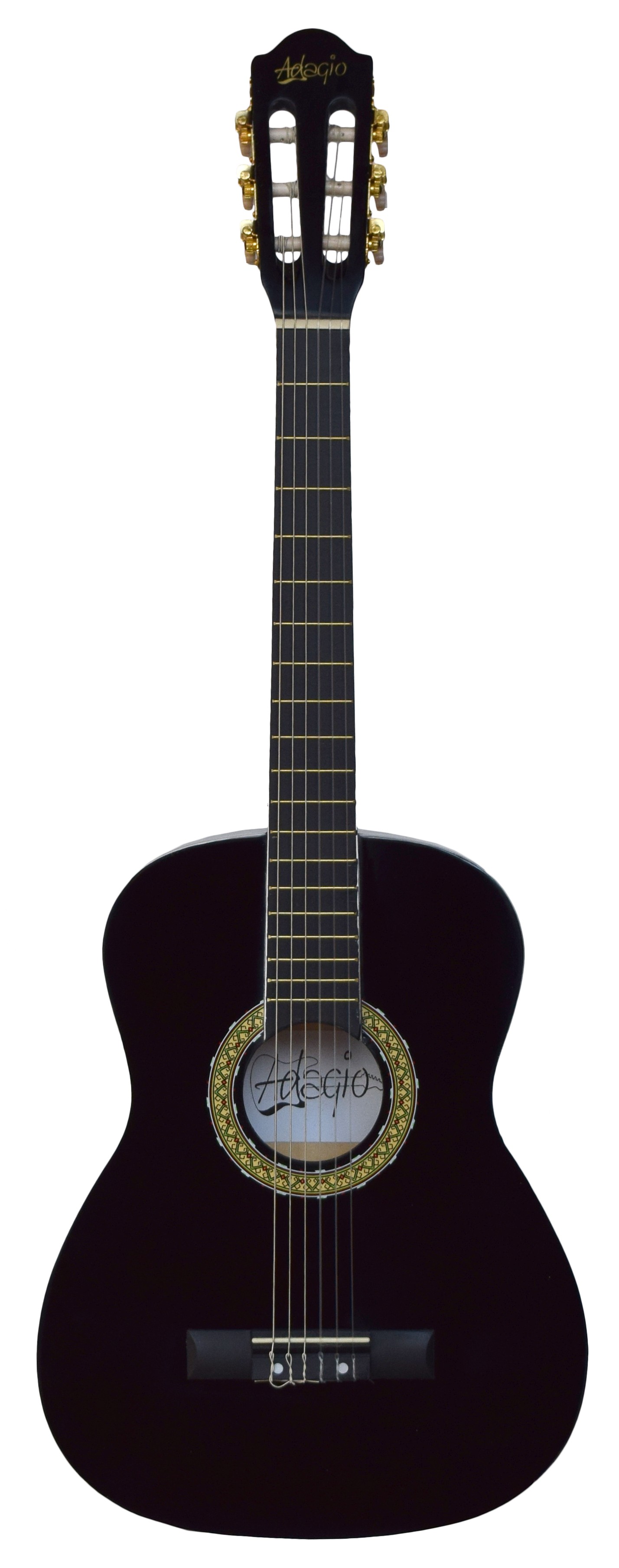 ADAGIO 36'' STUDENT CLASSICAL GUITAR IN BLACK