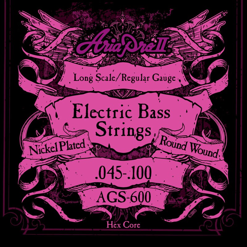 ARIA AGS-600 BASS GUITAR STRINGS
