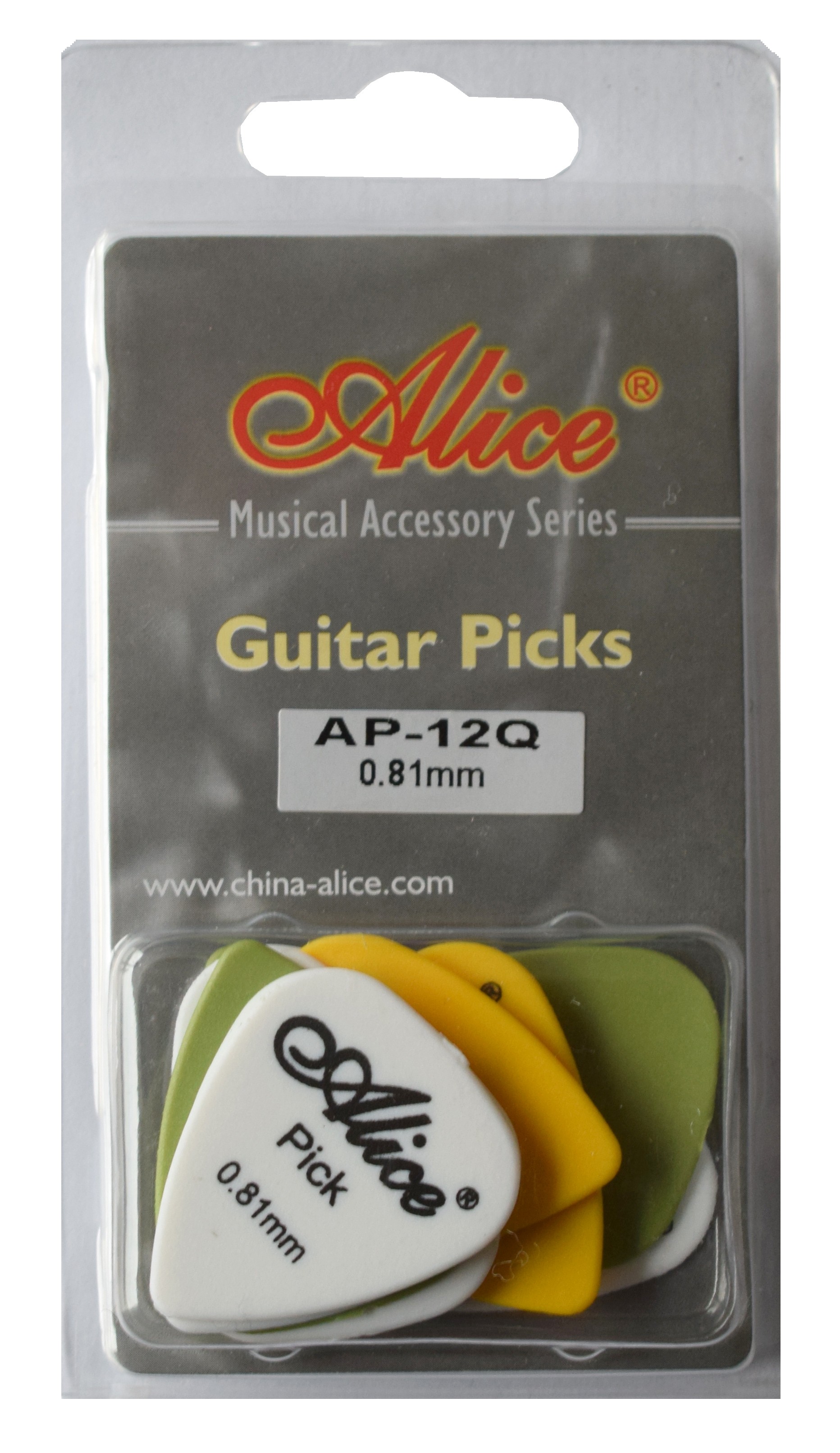 ALICE PACK WITH 12 PICKS - Q SERIES ABS - 0.81