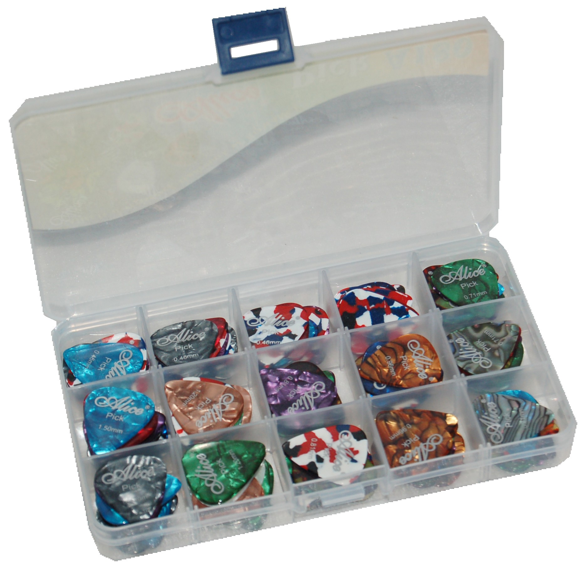 ALICE CELLULOID TEARDROP - BOX OF 180 PICKS