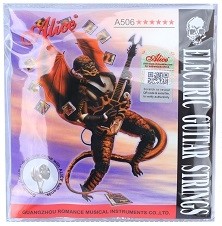 ALICE ELECTRIC GUITAR STRINGS - NICKEL ALLOY WINDING 09-42 GAUGE