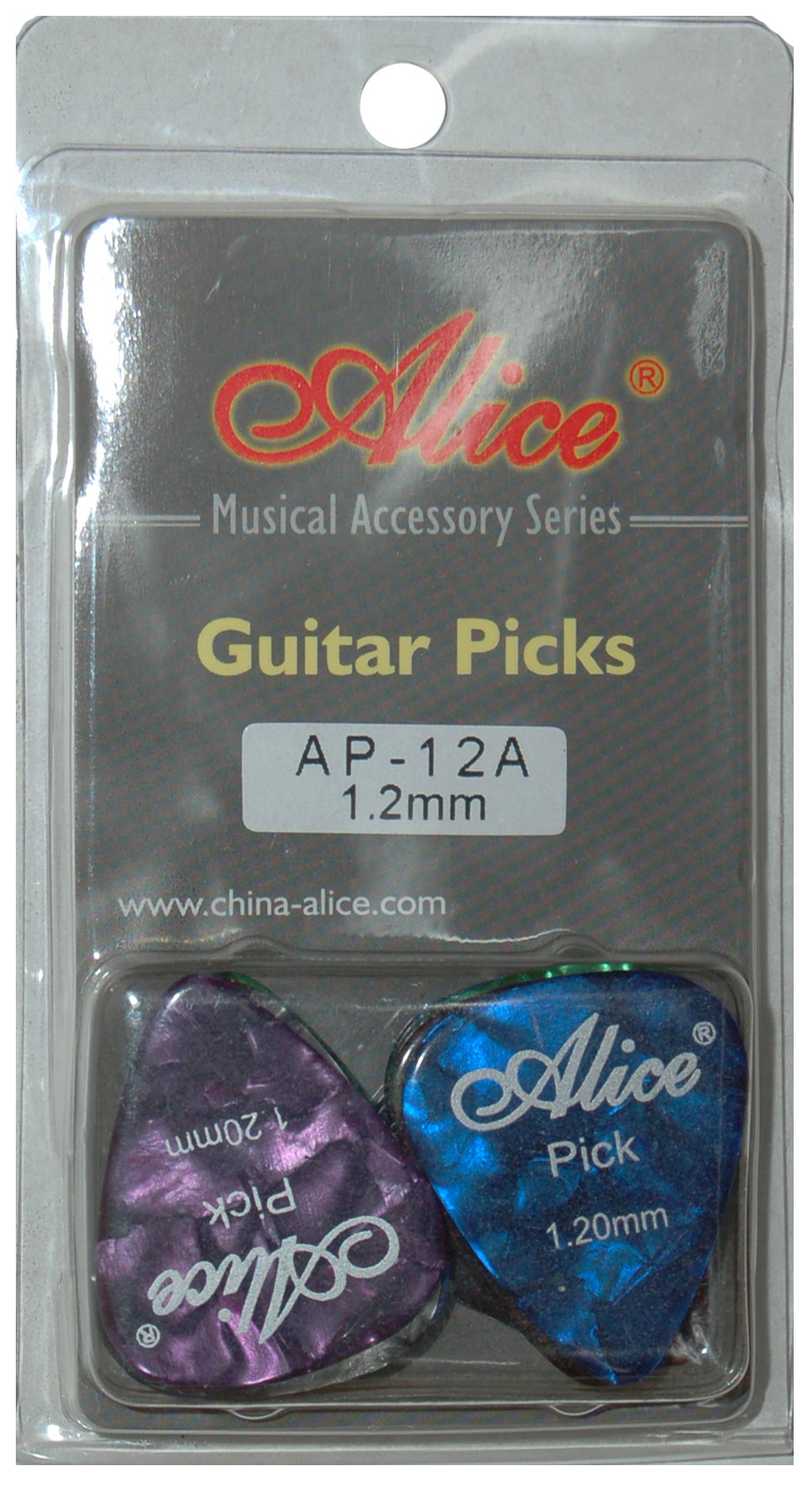 ALICE AP12A GUITAR PICKS - PACK OF 12 (.120)