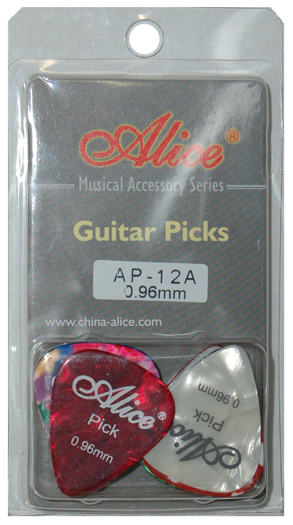 ALICE AP12A GUITAR PICKS - PACK OF 12 (.096)