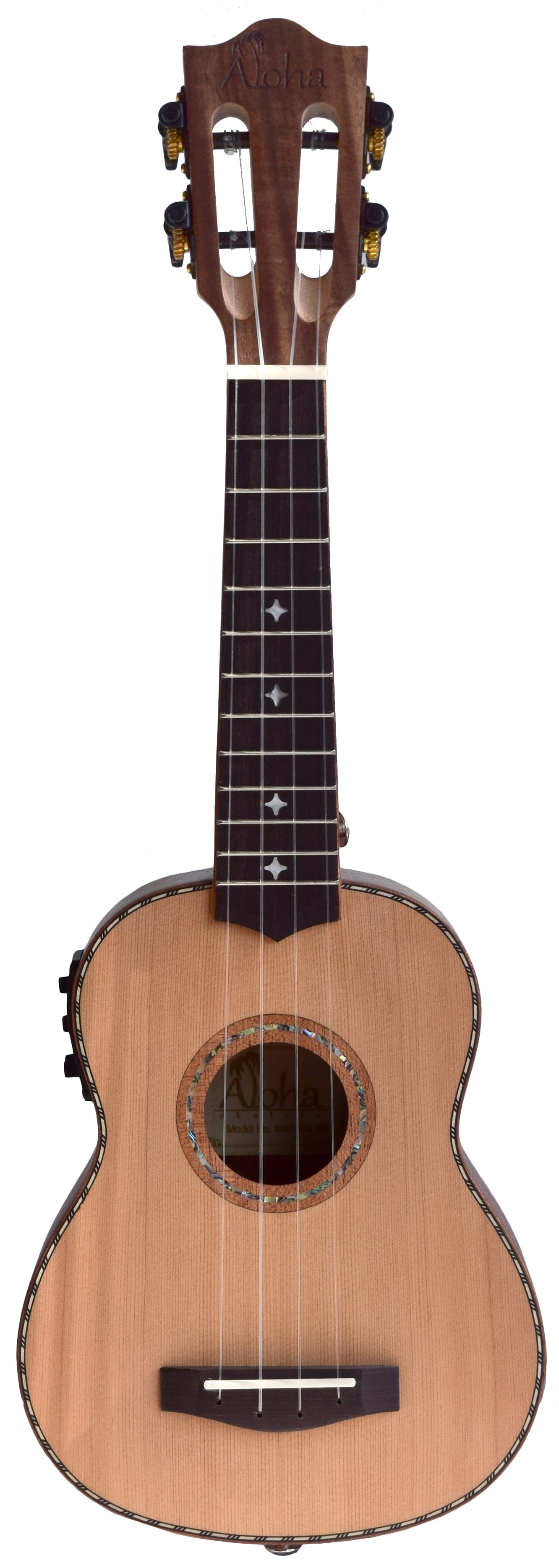 ALOHA SS8500E SOPRANO UKULELE WITH PICKUP