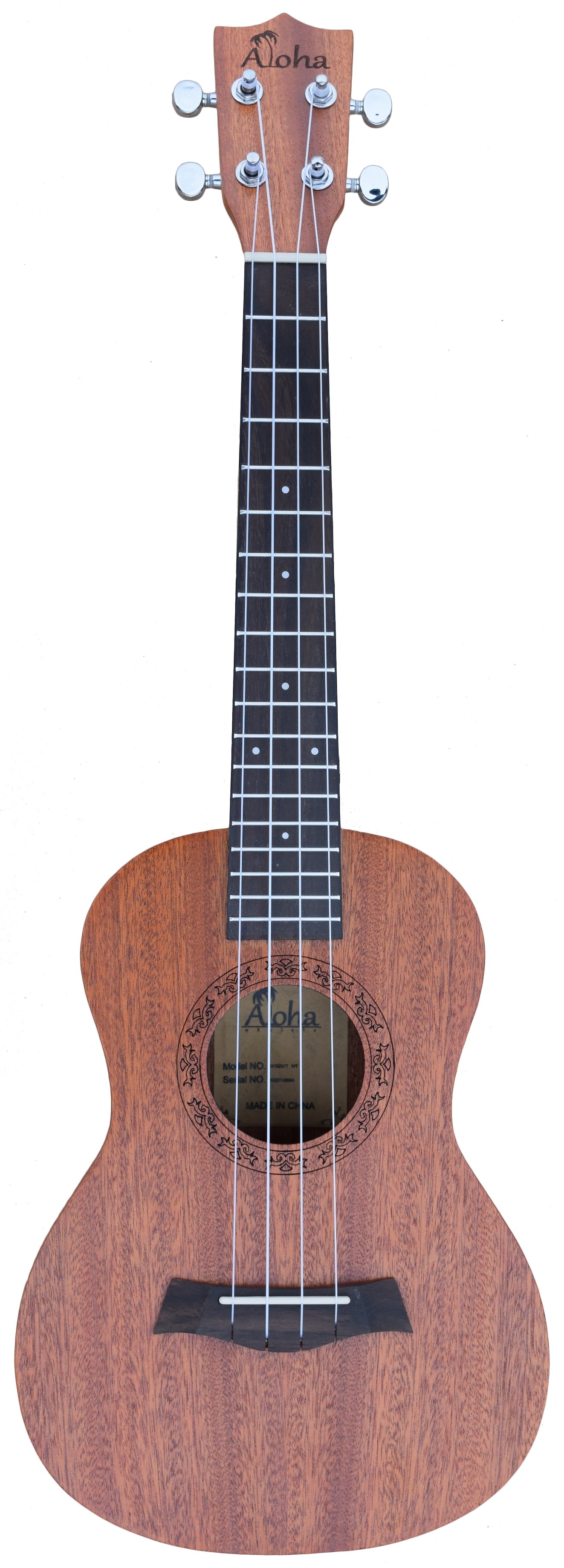 ALOHA SK502 MAX-PLUS ARCHED BACK SAPELE UKULELE - TENOR
