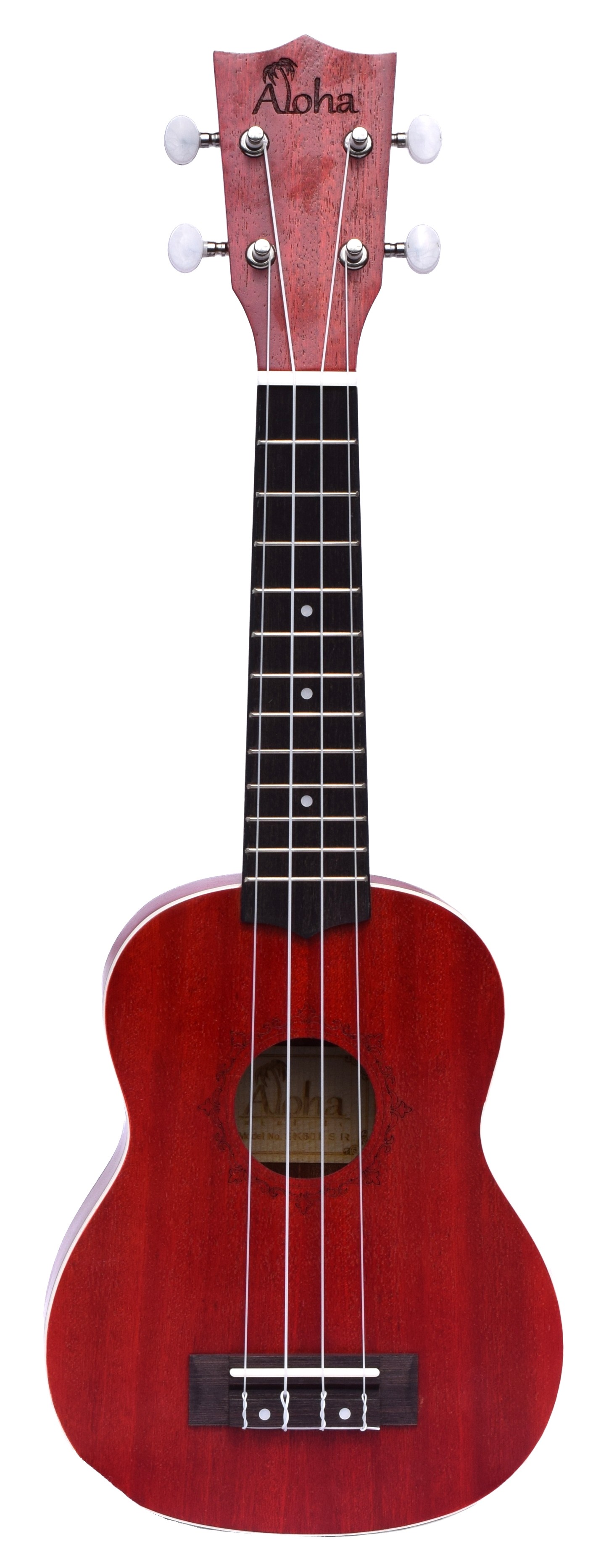 ALOHA SK601 SOPRANO UKULELE - RED