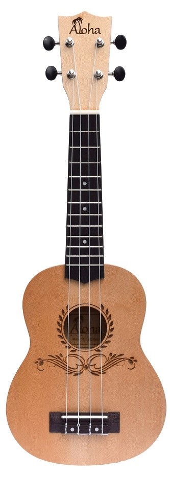 ALOHA UA704 AGATHIS TOP SOPRANO UKULELE
