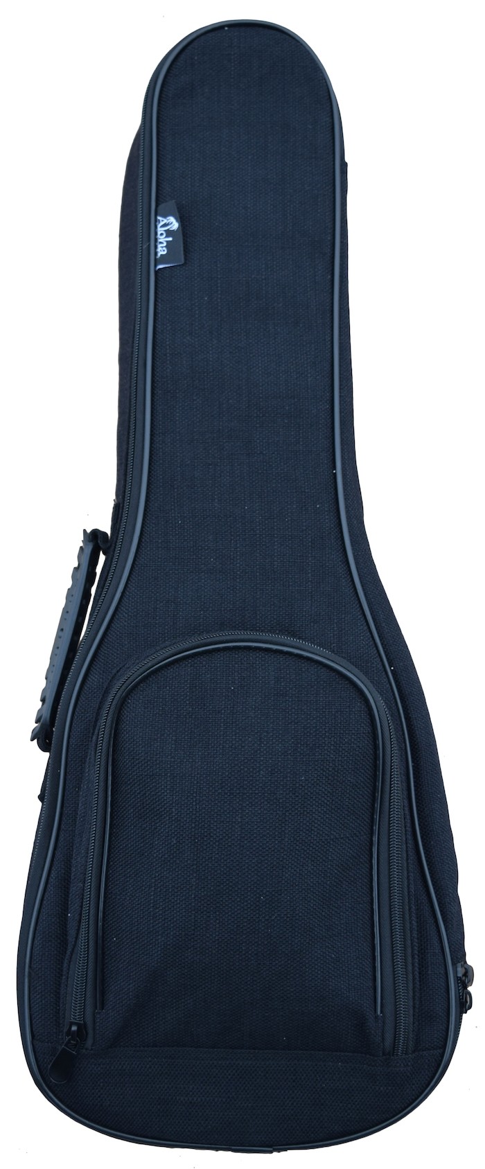 ALOHA UB2020 - SMOOTH FABRIC UKULELE BAG FOR TENOR - BLACK