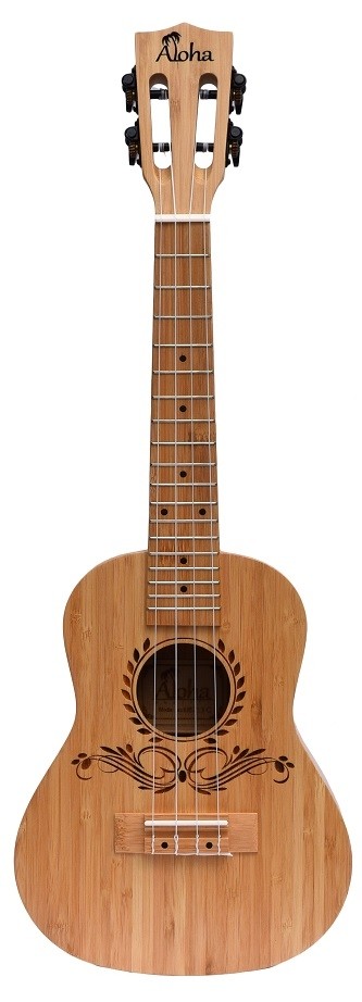 ALOHA UB713 BAMBOO SOLID TOP SIDE&BACK CONCERT UKULELE