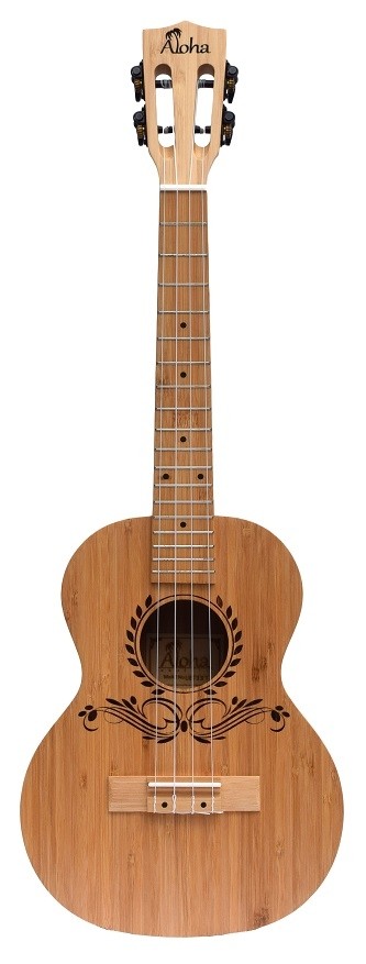 ALOHA UB713 BAMBOO SOLID TOP SIDE&BACK TENOR UKULELE