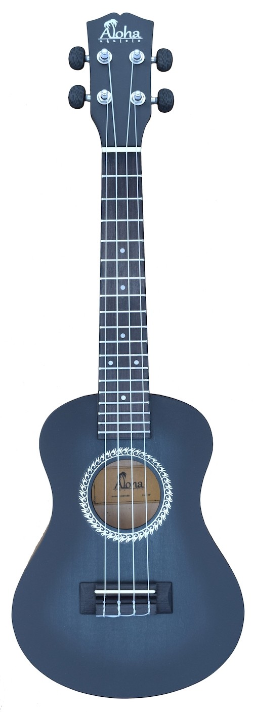 ALOHA UK811 OPEN PORE CONCERT UKE - BLACK