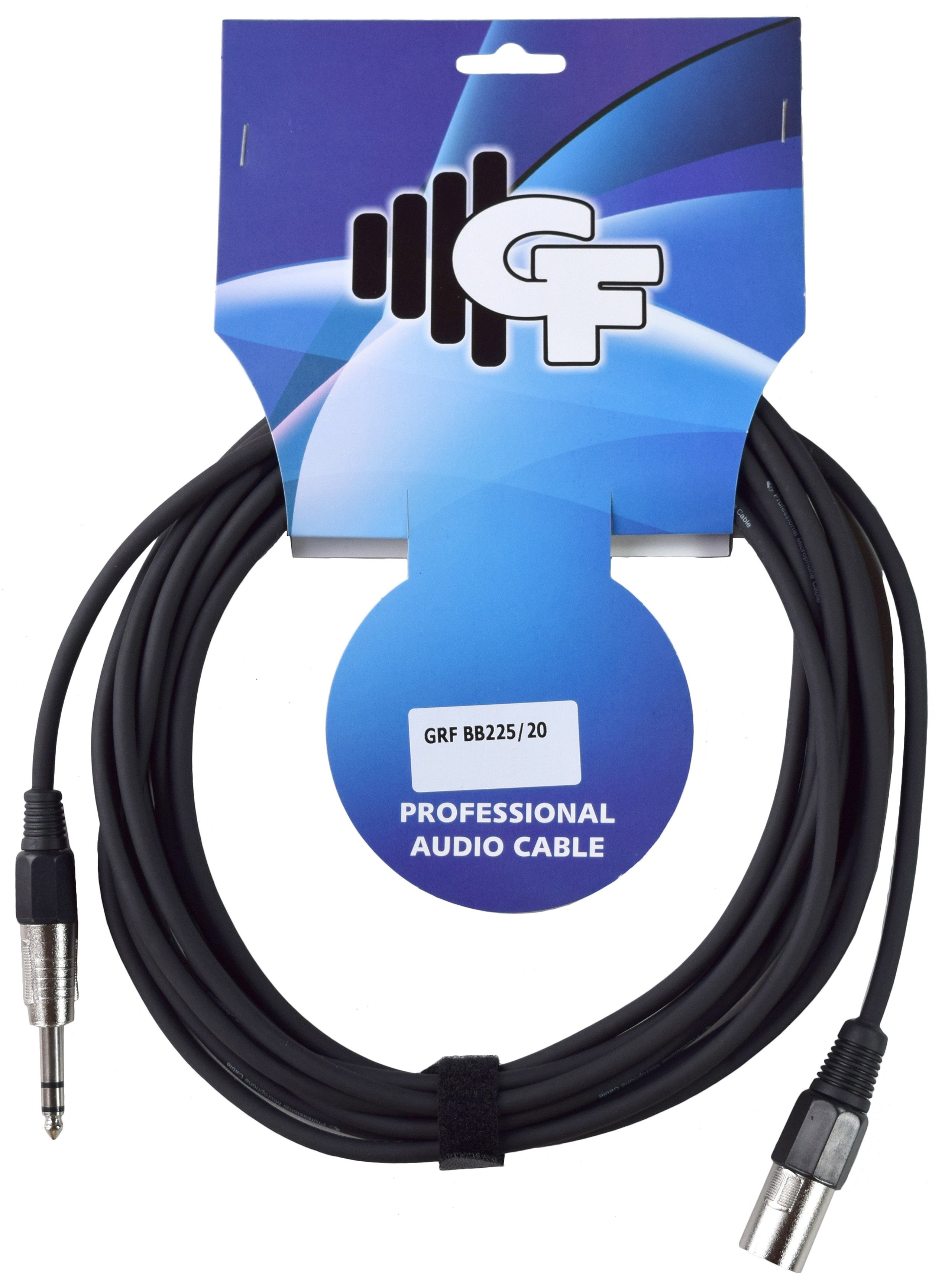 GROOVE FACTORY XLR TO 1/4 SPEAKER CABLE 20 FEET