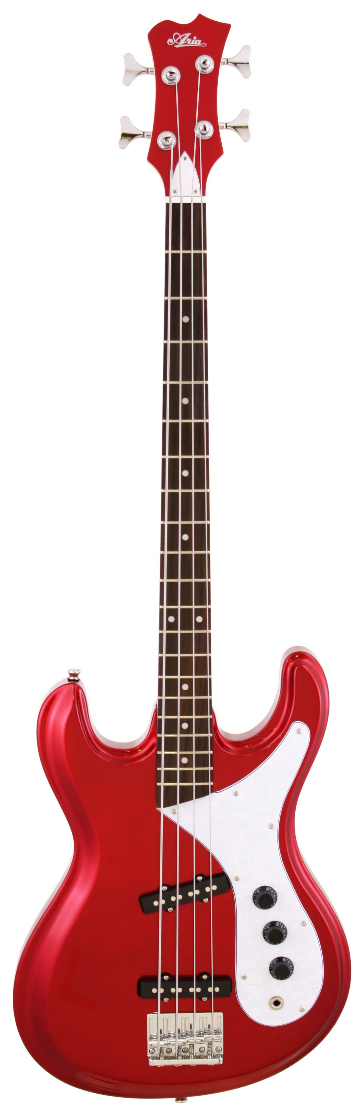 ARIA DMB-01 BASS IN OLD CANDY APPLE RED