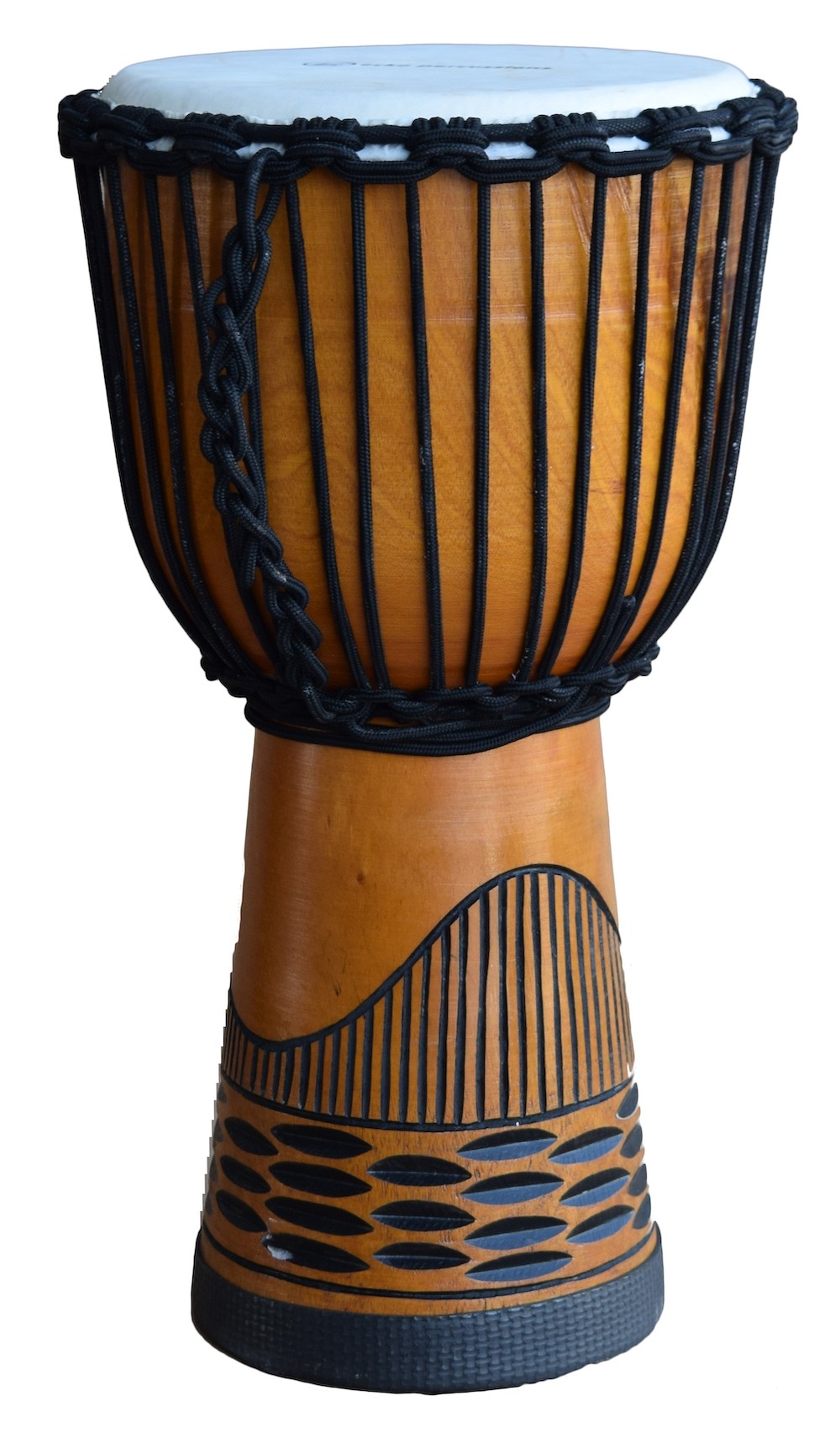 ECKO 50CM CARVED DJEMBE - BLACK HILL