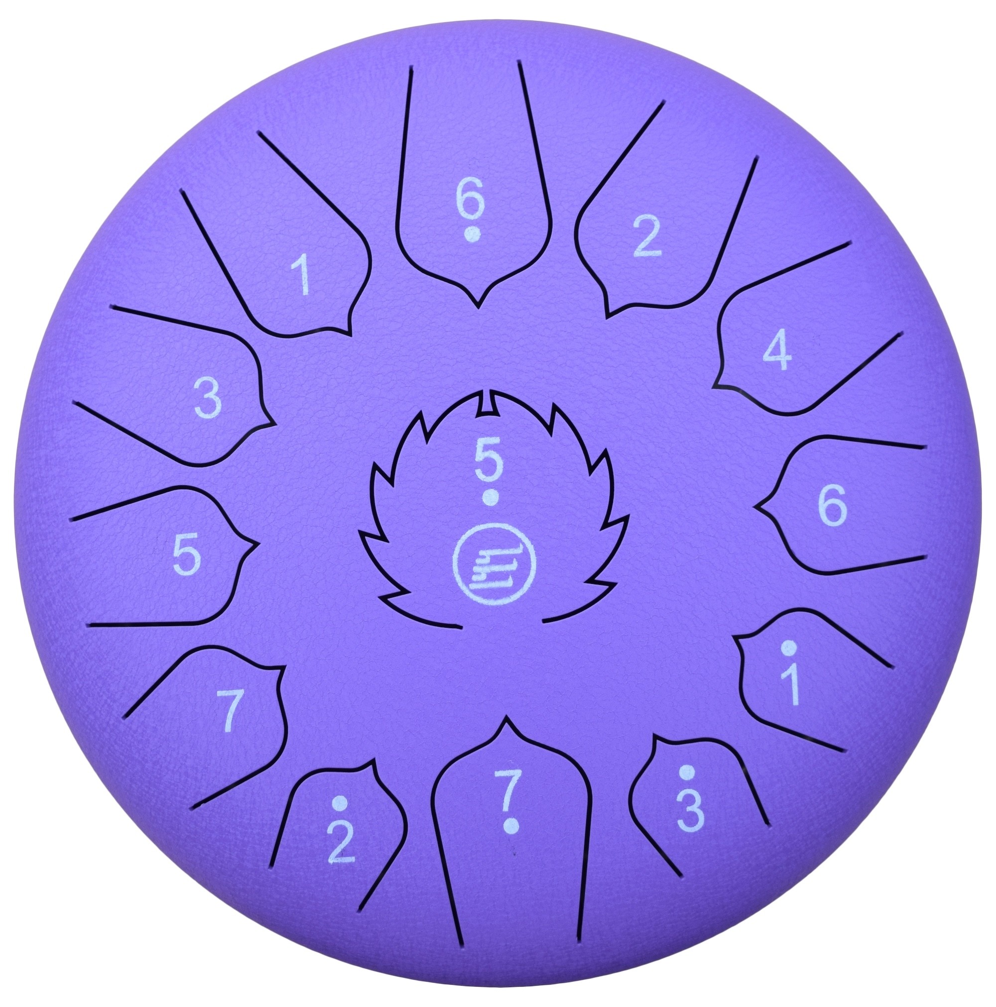 ECKO TD12/13N - TONGUE DRUM - 12 INCH - 13 NOTES - PURPLE