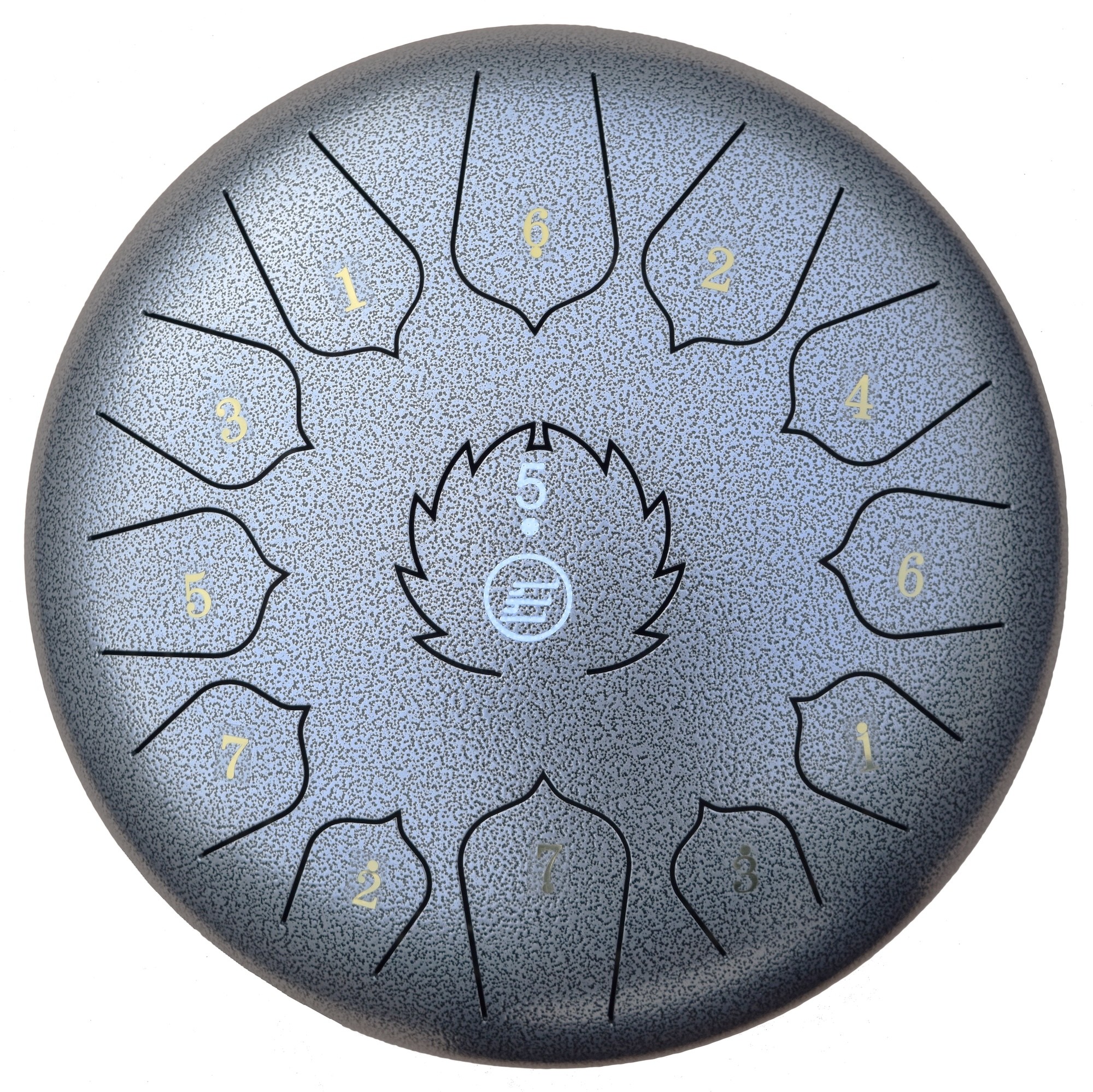 ECKO TD12/13N - TONGUE DRUM - 12 INCH - 13 NOTES - SILVER