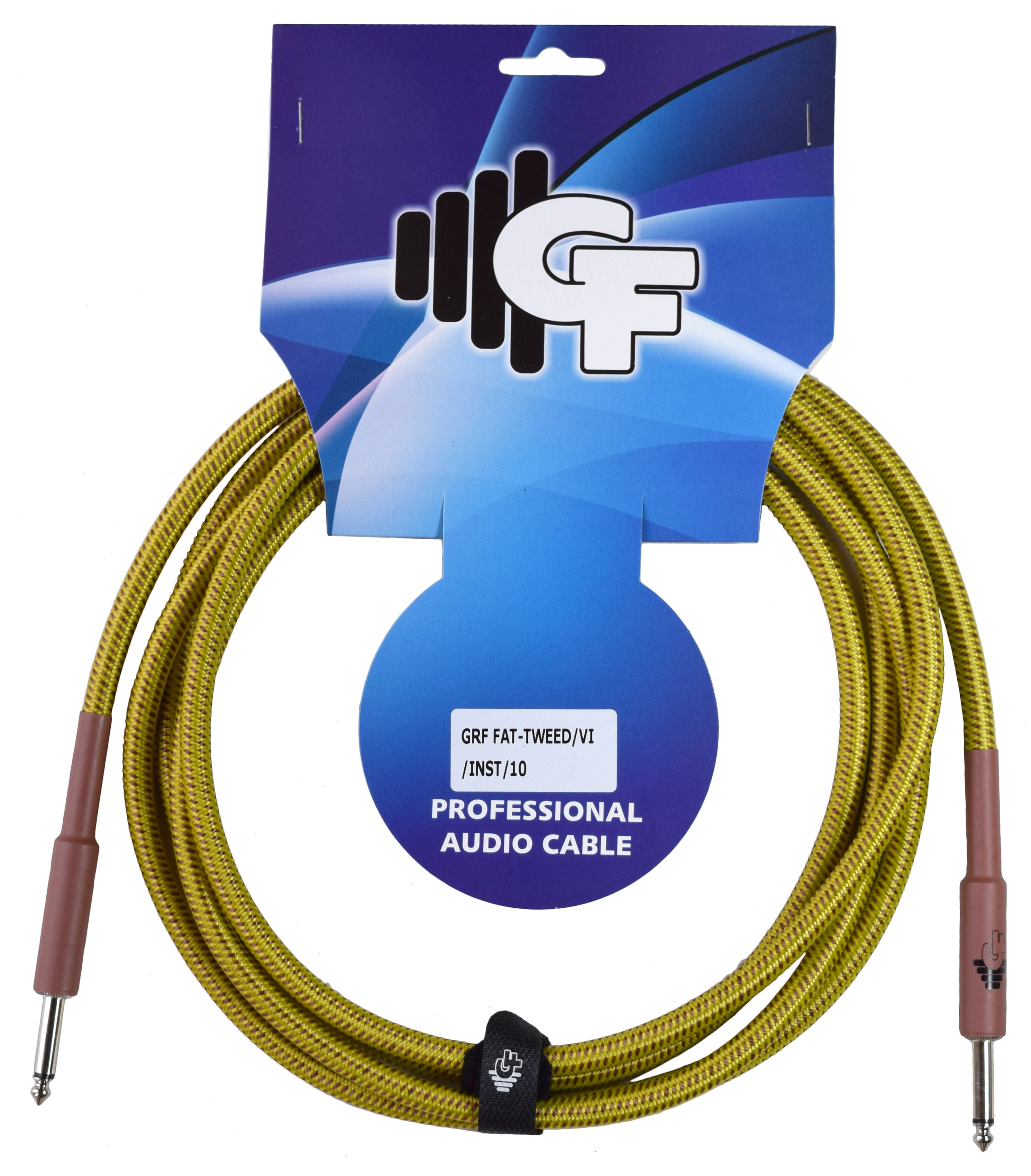 GF TWEED (VINTAGE) INSTRUMENT CABLE - 10 FEET