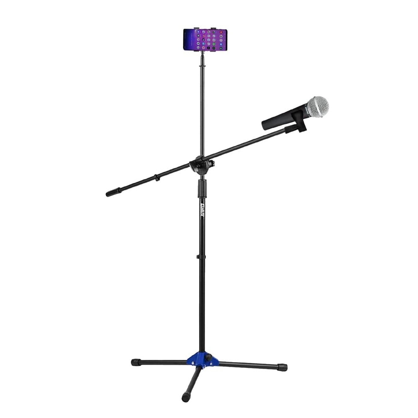 GALUX GMP600 - MICROPHONE STAND WITH ADJUSTABLE GOOSE NECK IPHONE HOLDER