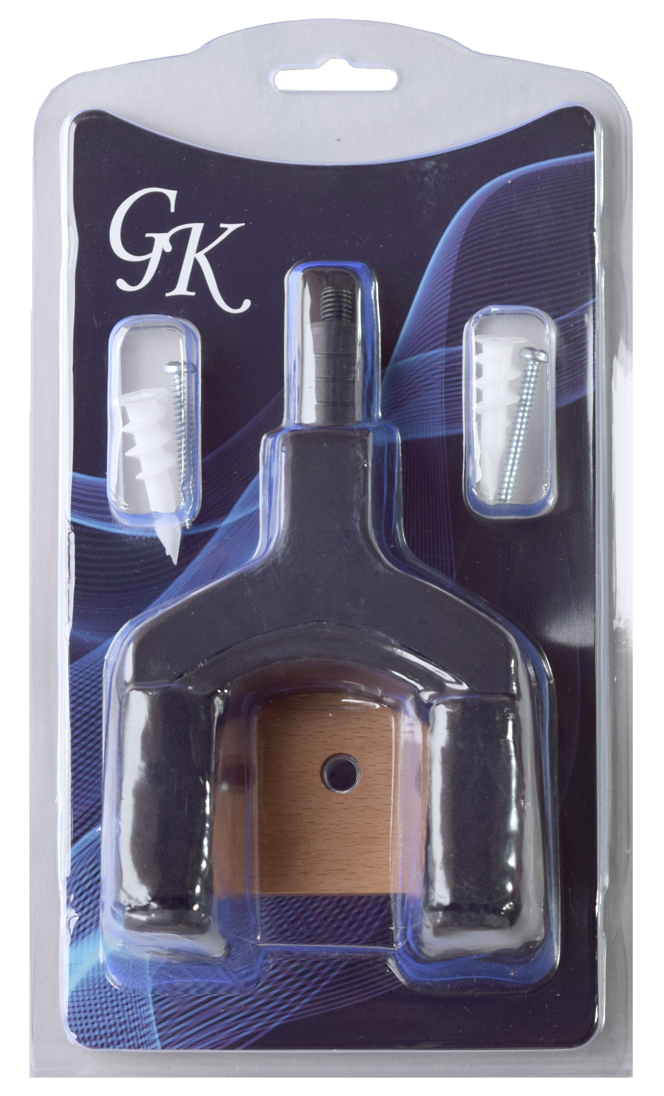 GK AWN1000/WOOD AUTO-LOCK WOOD BLOCK WALL HANGER FOR GUITAR