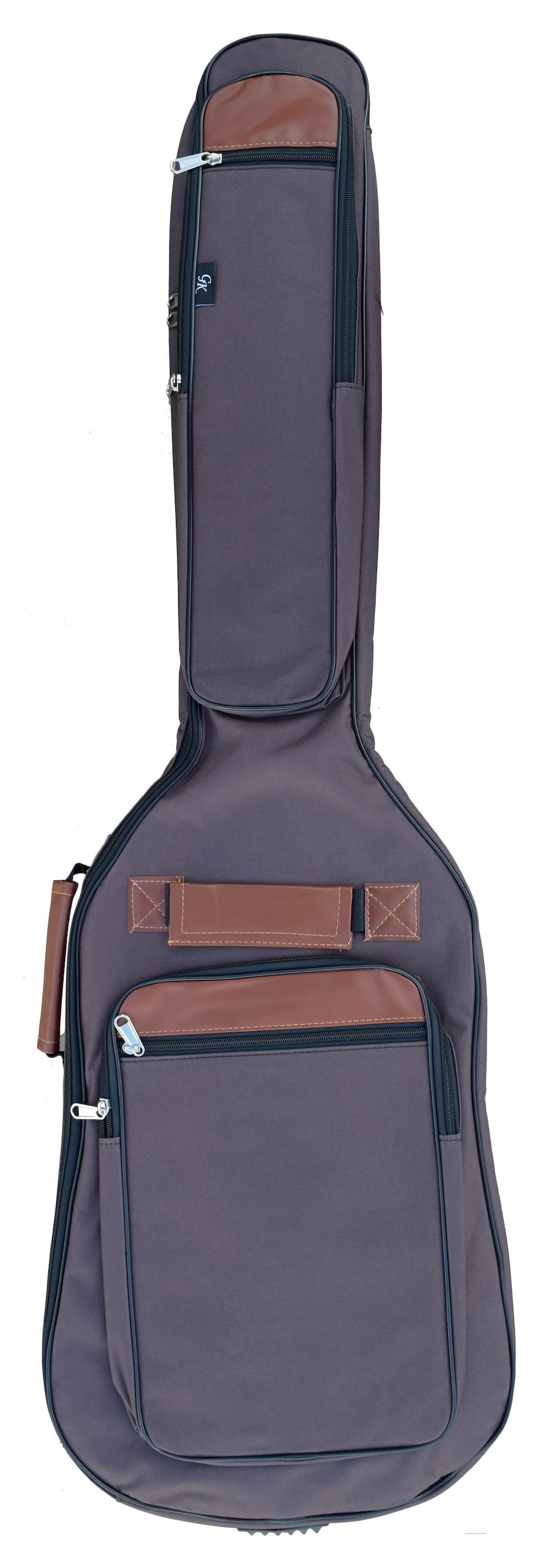 GK BB8080 DELUXE GIGBAG FOR BASS GUITAR - COFFEE