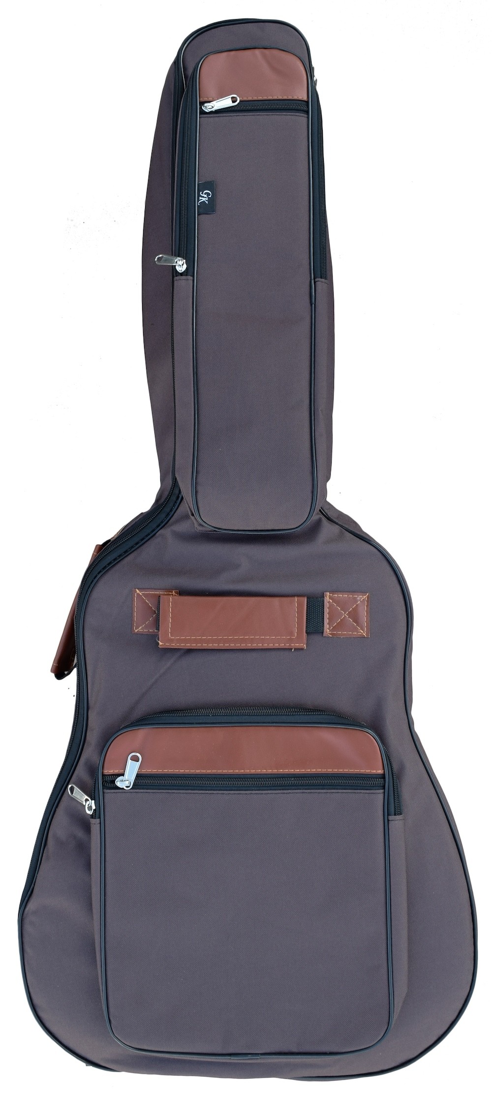 GK WB8080 DELUXE GIGBAG FOR ACOUSTIC GUITAR - COFFEE