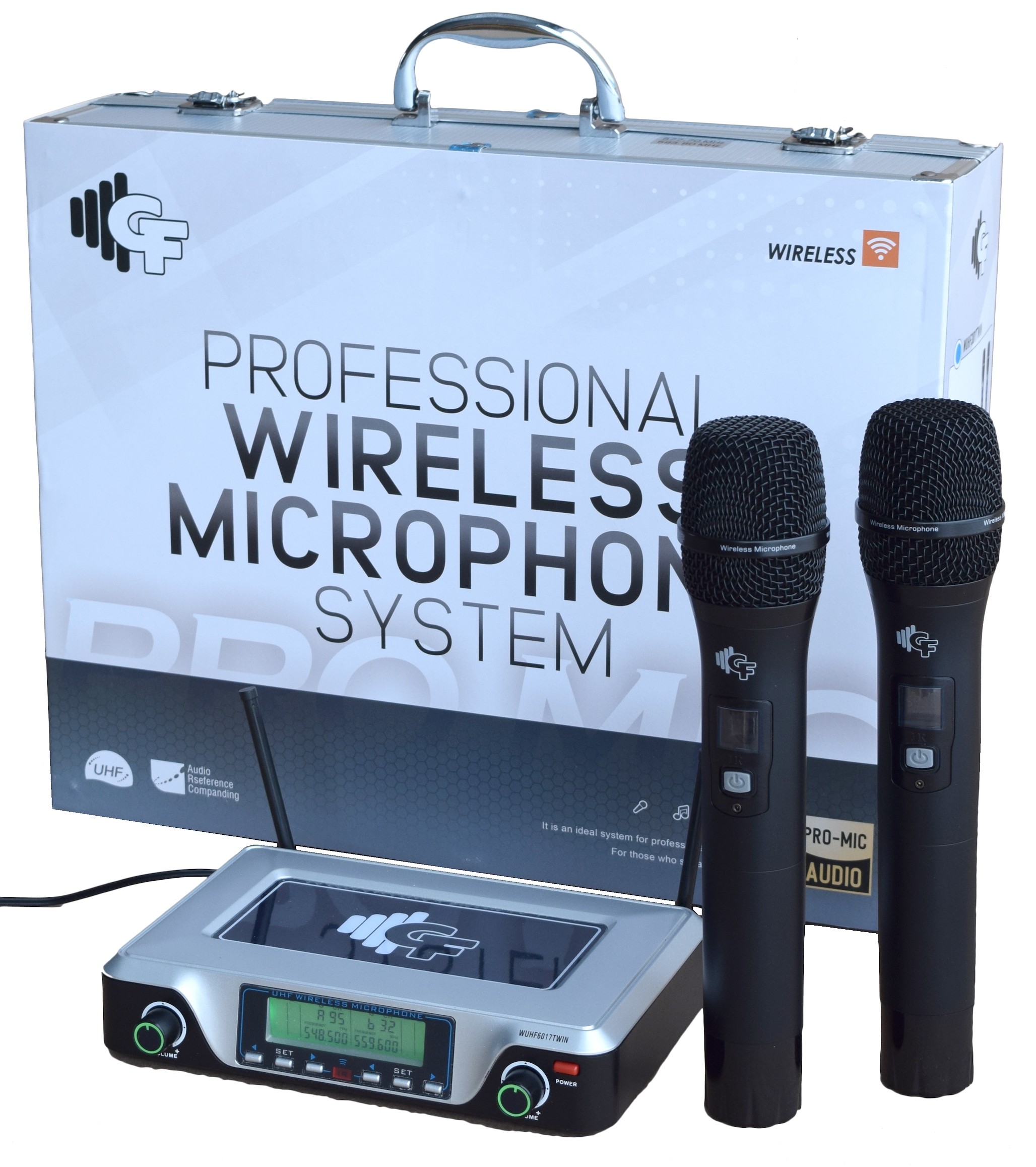 GROOVE FACTORY 6017TWIN WIRELESS MICROPHONE