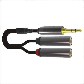 GRF CAK304/03 FEMALE 1/4 MONO TO MALE 1/8 STEREO