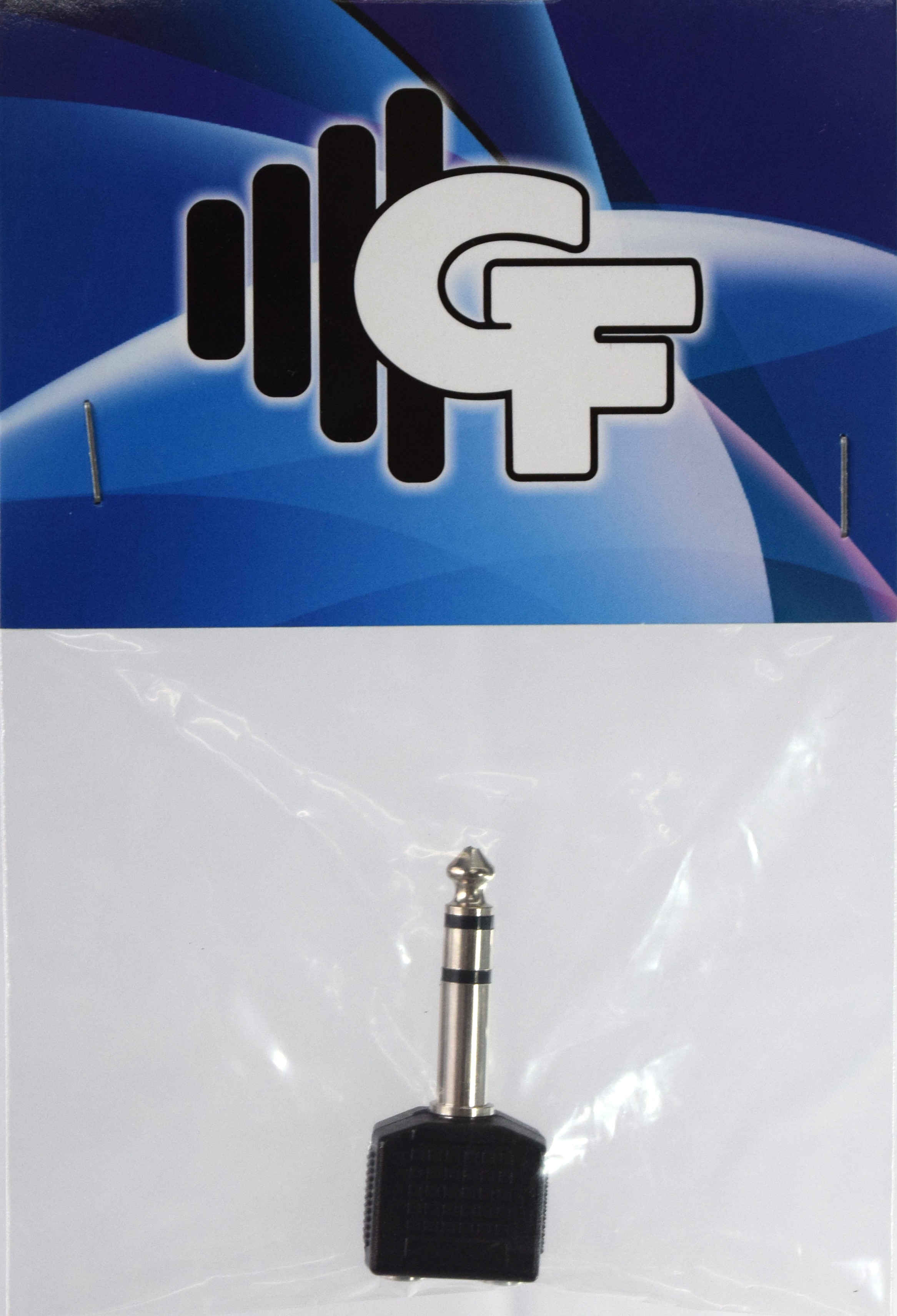 GRF COUPLER TRANSFORMER - (2X) 1/8 FEMALE X 1/4 MALE STEREO
