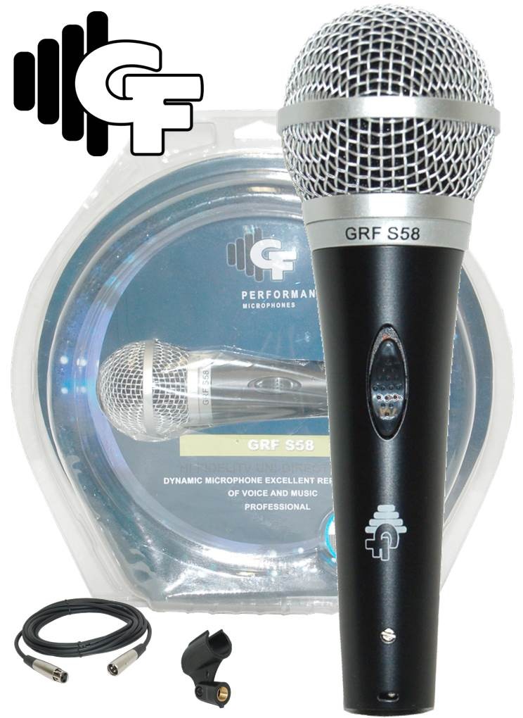 *NEW* GROOVE FACTORY S58 MICROPHONE BLISTER PACK!