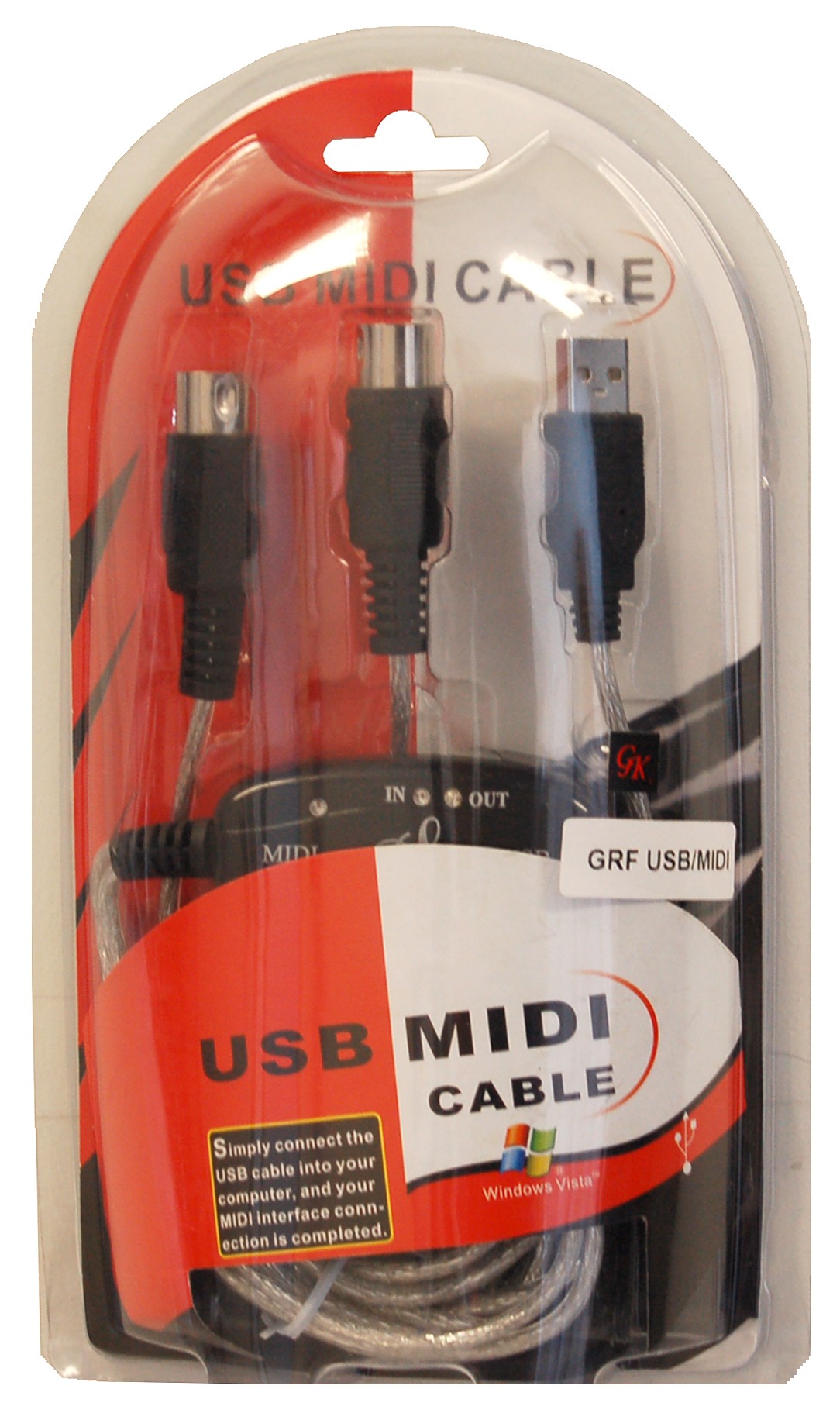 GROOVE FACTORY USB TO MIDI CABLE