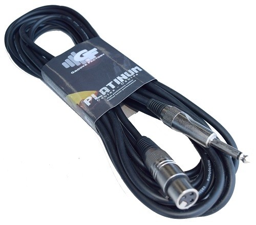 *NEW* GROOVE FACTORY MICROPHONE CABLE XLR TO 1/4 - 10 FEET