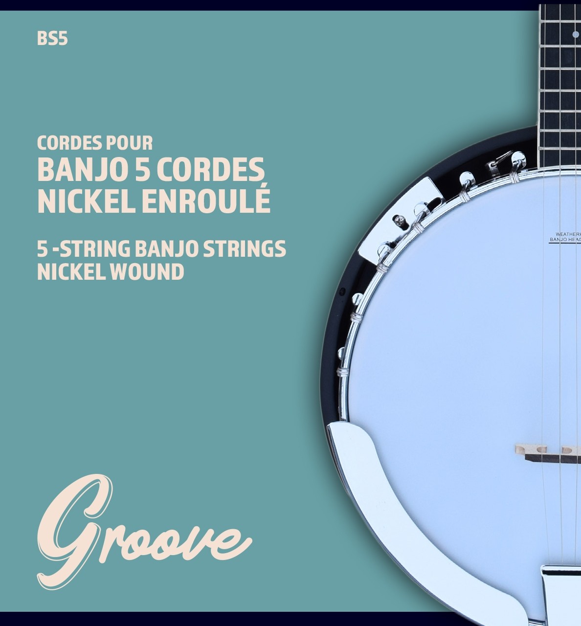 GROOVE BJ5 - 5-STRING BANJO STRINGS
