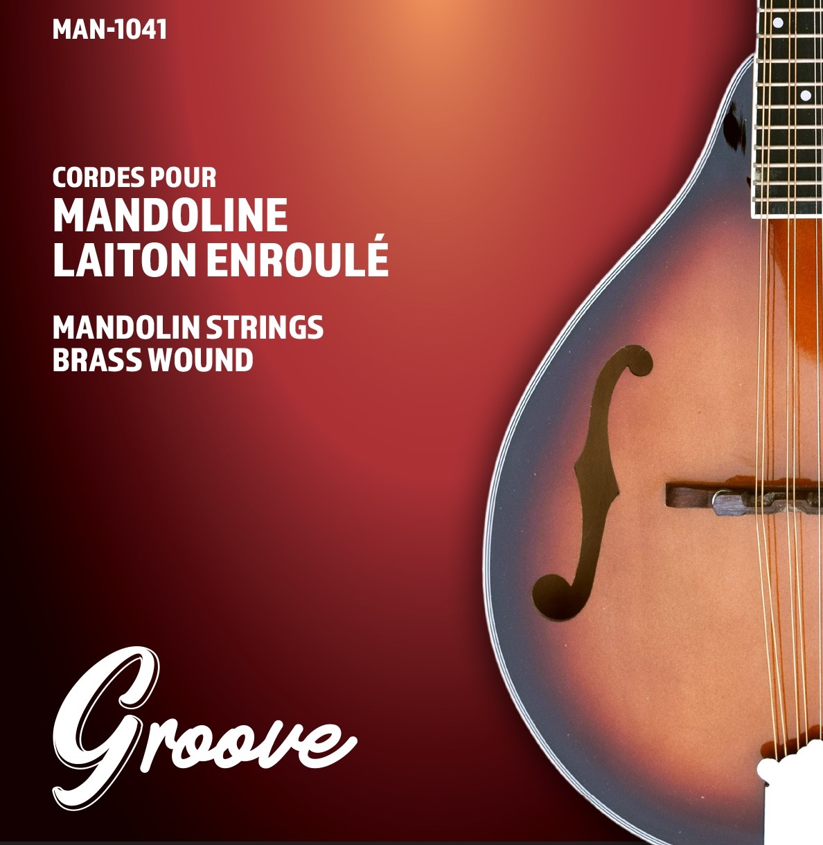 GROOVE MAN1041 - MANDOLIN STRINGS