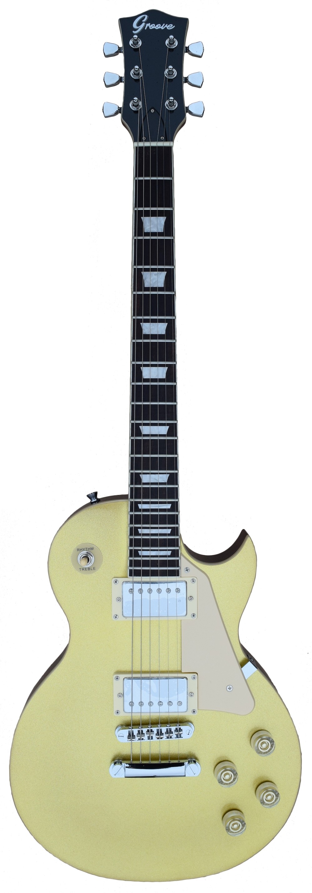 GROOVE EL5025 LP-STYLE ELECTRIC GUITAR - GOLD FINISH