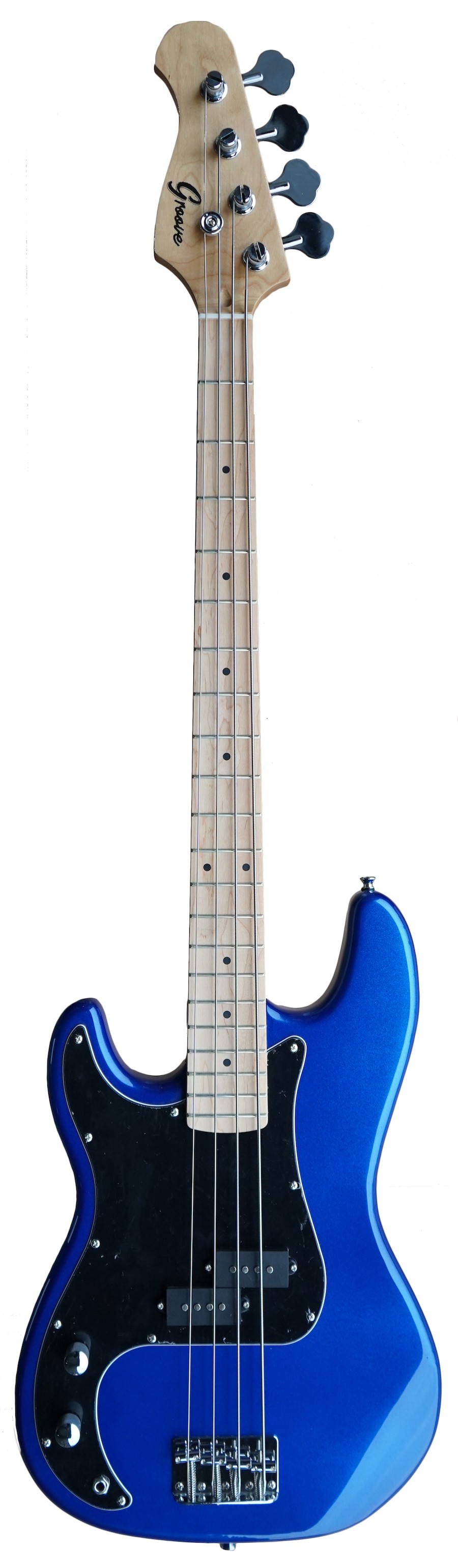 GROOVE P2024 LEFT HANDED PRECISION SHAPED BASS - METALLIC BLUE
