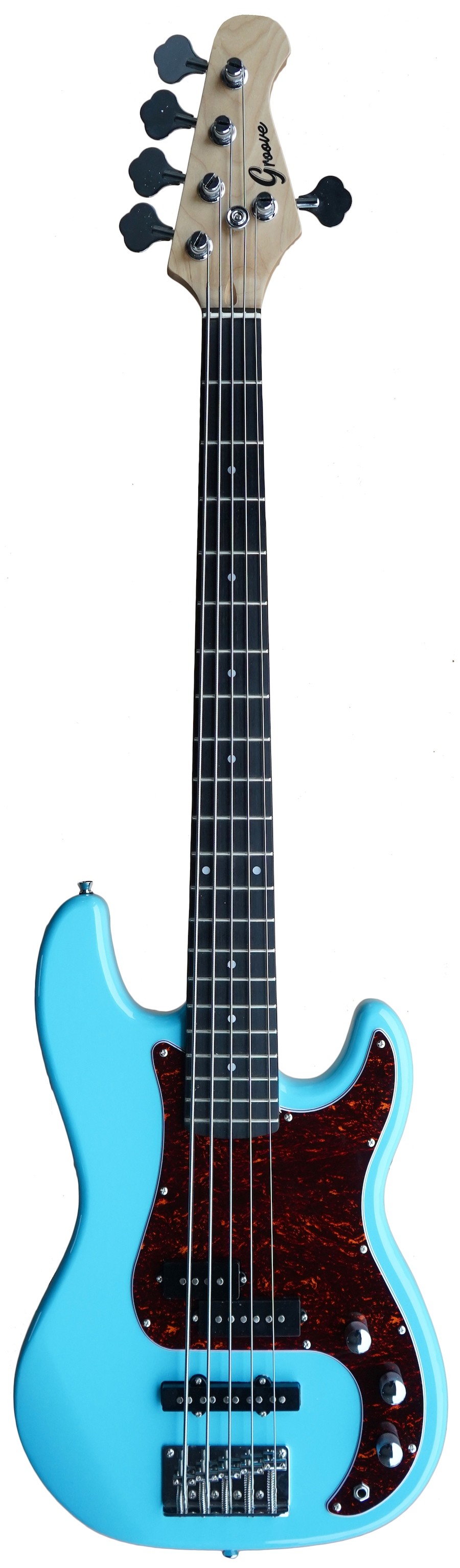 GROOVE PJ5024 5 STRING BASS - LIGHT BLUE
