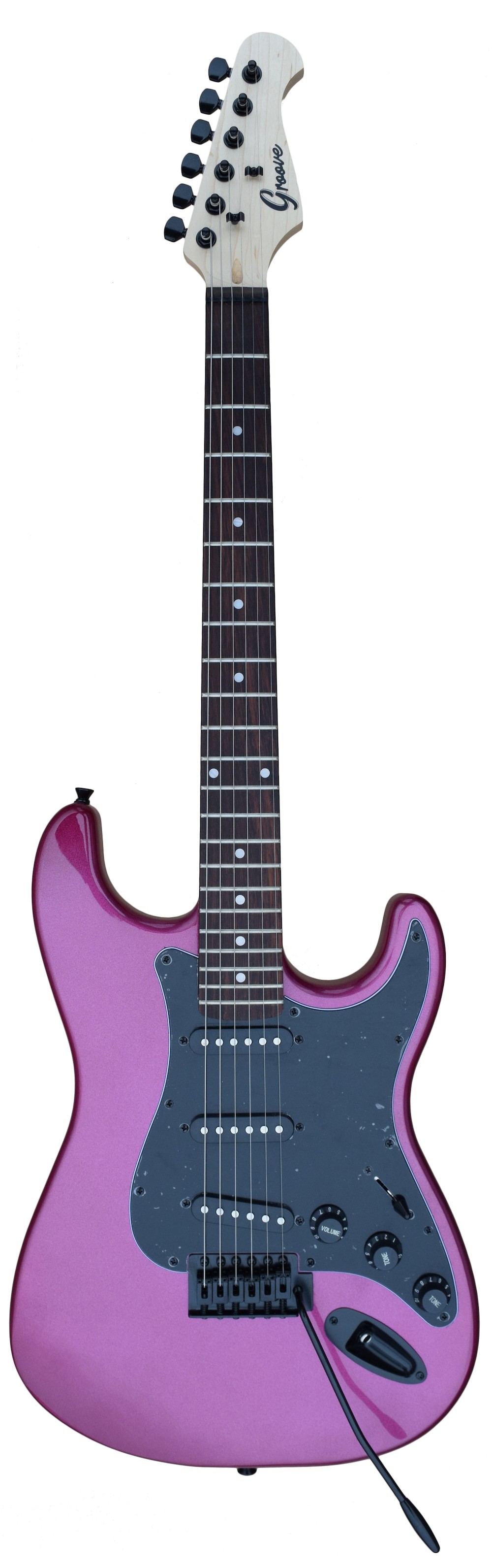 Groove Strat-Shaped Electric guitar - Light Purple Finish