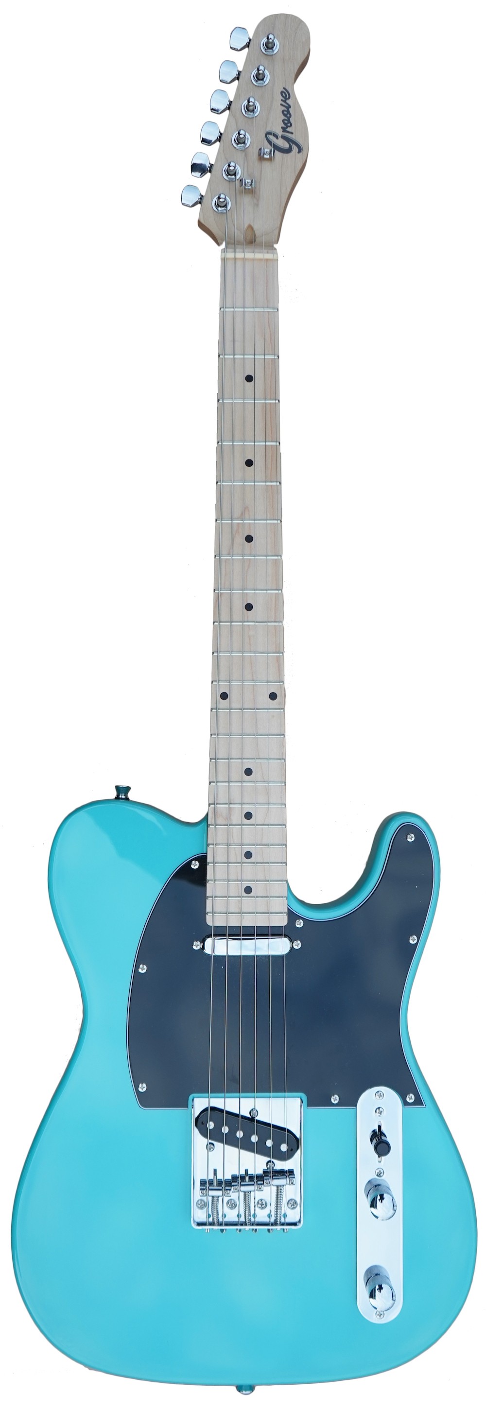 GROOVE TC4705 TELE STYLE ELECTRIC GUITAR - TURCOISE