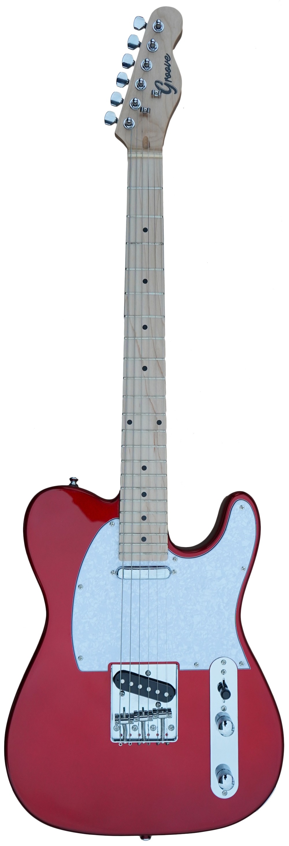 GROOVE TC4705 TELE STYLE ELECTRIC GUITAR - RED