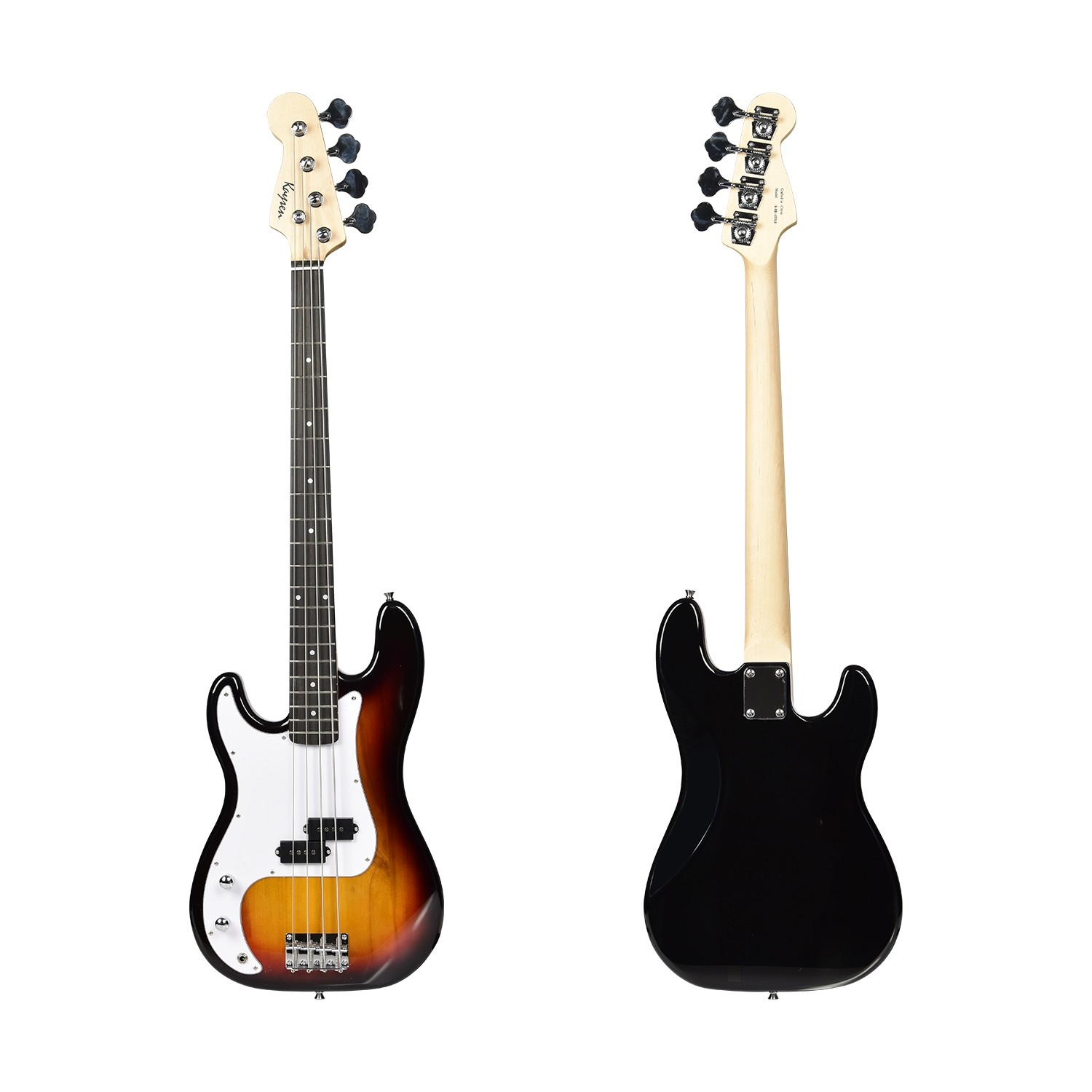KAYSEN EB1 LEFT-HANDED BASS IN SUNBURST
