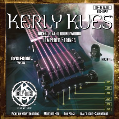 KERLY KUES ELECTRIC GUITAR STRINGS - KQX-0942 - LIGHT
