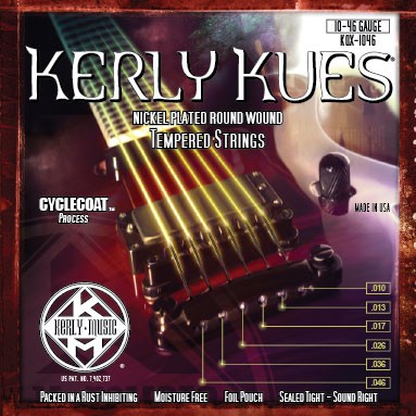 KERLY KUES ELECTRIC GUITAR STRINGS - KQX-1046 - MEDIUM
