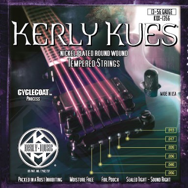 KERLY KUES ELECTRIC GUITAR STRINGS - KQX-1356 - JAZZ HEAVY
