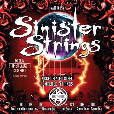 KERLY SINISTER STRINGS - KQXS-1150 - LOW TUNE MEDIUM