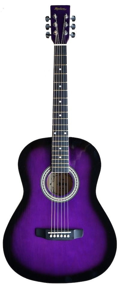 MADERA LD381 38'' ACOUSTIC KIDS GUITAR - PURPLE
