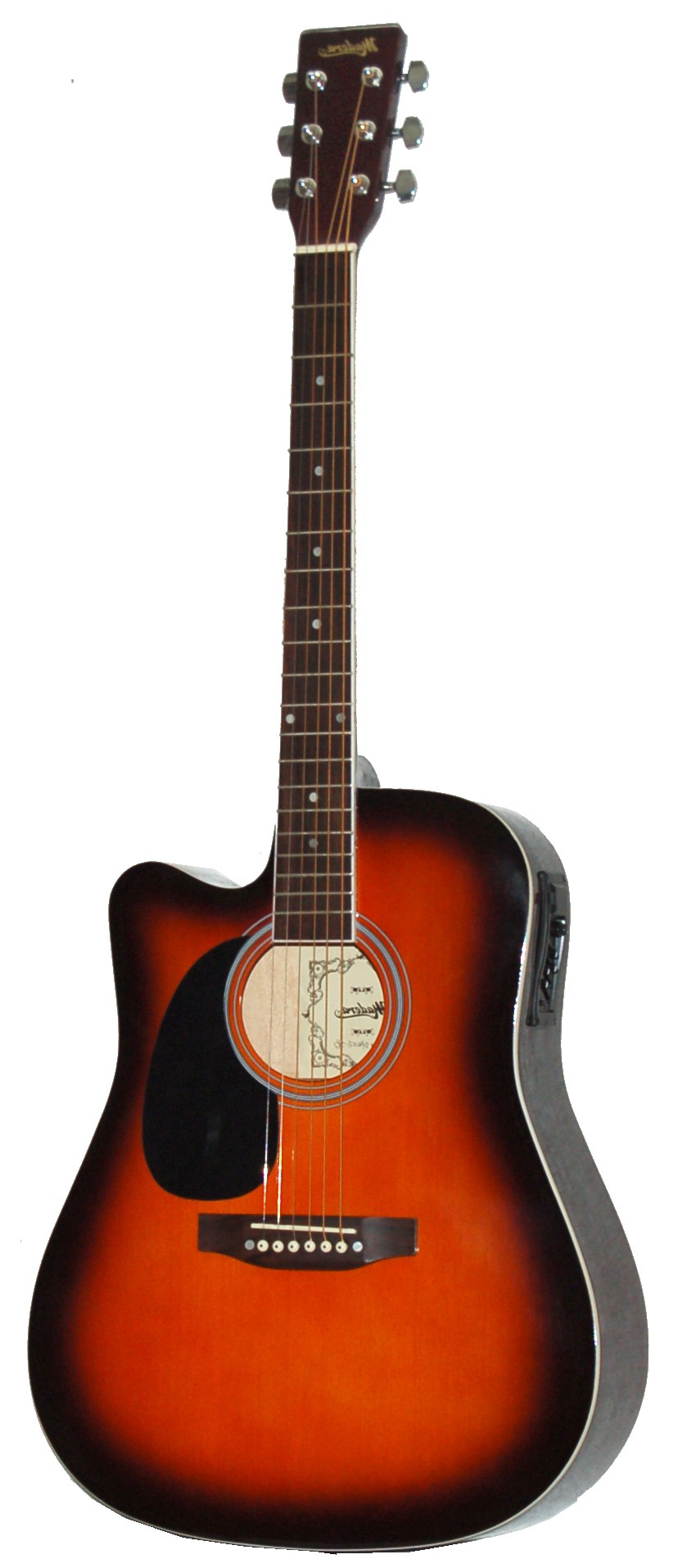 MADERA SRUCE TOP WITH PICKUP SP411 -SUNBURST (LEFT HANDED)