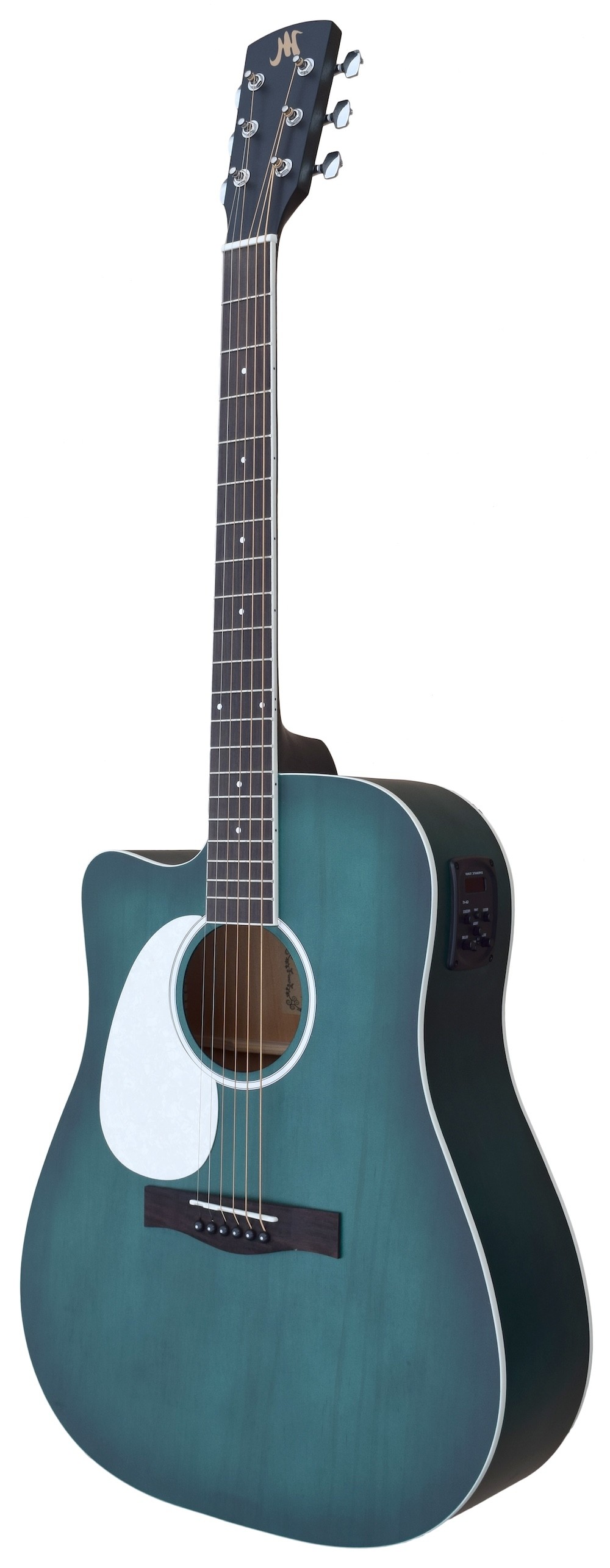 MADERA SV411CEQLH - 41'' ACOUSTIC LEFT-HANDED GUITAR WITH PICKUP - HUNTER GREEN