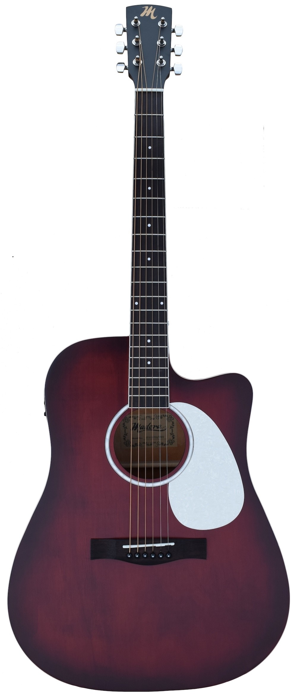 MADERA SV411CEQ - 41'' ACOUSTIC GUITAR WITH PICKUP - WINE RED