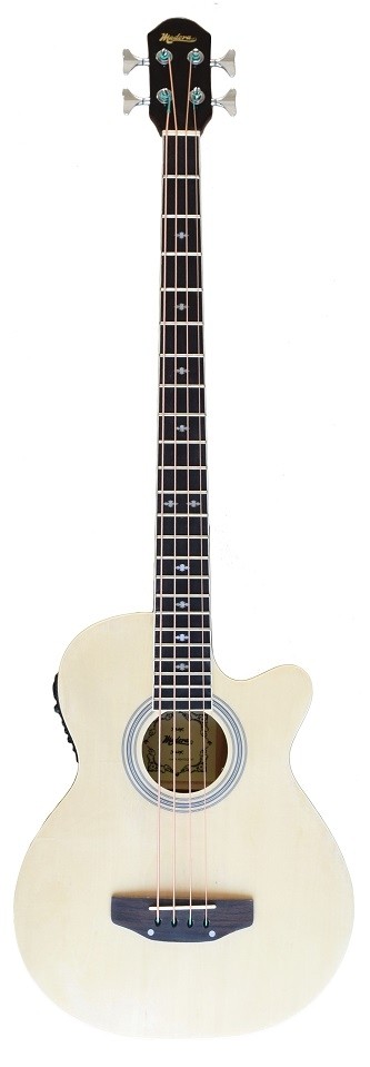 MADERA AB470CE ACOUSTIC BASS WITH PICKUP - NATURAL