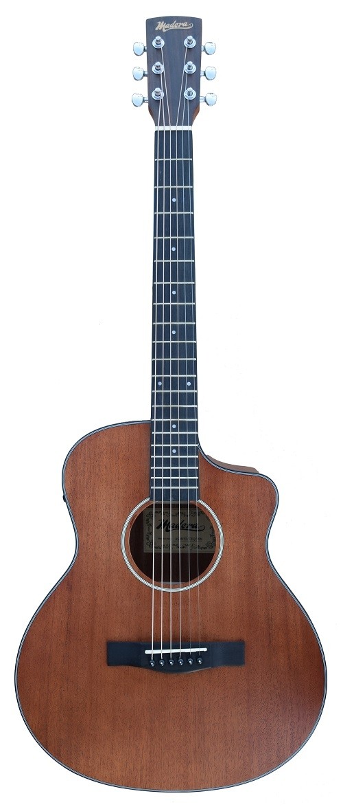 MADERA AG-MINI/CEQ/MM CUTAWAY TRAVEL GUITAR - MAHOGANY MM